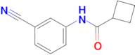 n-(3-Cyanophenyl)cyclobutanecarboxamide