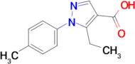 5-Ethyl-1-(4-methylphenyl)-1h-pyrazole-4-carboxylic acid