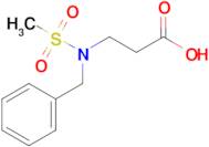 3-(n-Benzylmethanesulfonamido)propanoic acid