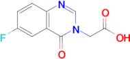 2-(6-Fluoro-4-oxo-3,4-dihydroquinazolin-3-yl)acetic acid