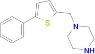 1-[(5-phenylthiophen-2-yl)methyl]piperazine