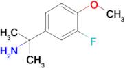 2-(3-Fluoro-4-methoxyphenyl)propan-2-amine