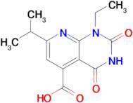 1-Ethyl-2,4-dioxo-7-(propan-2-yl)-1h,2h,3h,4h-pyrido[2,3-d]pyrimidine-5-carboxylic acid