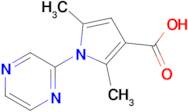 2,5-Dimethyl-1-(pyrazin-2-yl)-1h-pyrrole-3-carboxylic acid