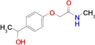 2-[4-(1-hydroxyethyl)phenoxy]-n-methylacetamide