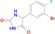 5-(3-Bromo-4-fluorophenyl)imidazolidine-2,4-dione