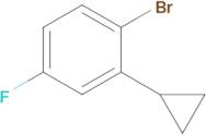 1-Bromo-2-cyclopropyl-4-fluorobenzene