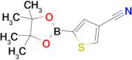 5-(4,4,5,5-Tetramethyl-1,3,2-dioxaborolan-2-yl)thiophene-3-carbonitrile