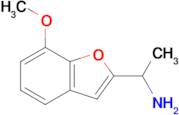 1-(7-Methoxy-1-benzofuran-2-yl)ethan-1-amine