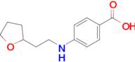 4-{[2-(oxolan-2-yl)ethyl]amino}benzoic acid