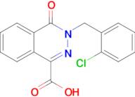 3-[(2-chlorophenyl)methyl]-4-oxo-3,4-dihydrophthalazine-1-carboxylic acid