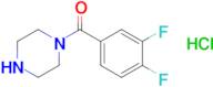 1-(3,4-Difluorobenzoyl)piperazine hydrochloride