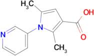 2,5-Dimethyl-1-(pyridin-3-yl)-1h-pyrrole-3-carboxylic acid