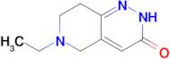 6-Ethyl-2h,3h,5h,6h,7h,8h-pyrido[4,3-c]pyridazin-3-one