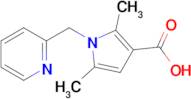 2,5-Dimethyl-1-(pyridin-2-ylmethyl)-1h-pyrrole-3-carboxylic acid