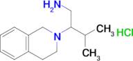 3-Methyl-2-(1,2,3,4-tetrahydroisoquinolin-2-yl)butan-1-amine hydrochloride