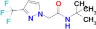 n-Tert-butyl-2-[3-(trifluoromethyl)-1h-pyrazol-1-yl]acetamide