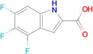 4,5,6-Trifluoro-1h-indole-2-carboxylic acid