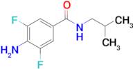 4-Amino-3,5-difluoro-n-(2-methylpropyl)benzamide