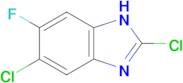 2,5-Dichloro-6-fluoro-1h-1,3-benzodiazole