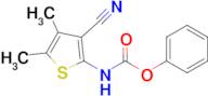 Phenyl n-(3-cyano-4,5-dimethylthiophen-2-yl)carbamate