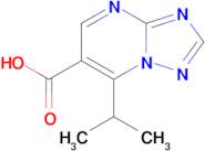 7-(Propan-2-yl)-[1,2,4]triazolo[1,5-a]pyrimidine-6-carboxylic acid