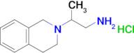 2-(1,2,3,4-Tetrahydroisoquinolin-2-yl)propan-1-amine hydrochloride