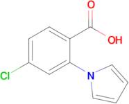 4-Chloro-2-(1h-pyrrol-1-yl)benzoic acid