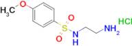 n-(2-Aminoethyl)-4-methoxybenzene-1-sulfonamide hydrochloride