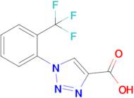 1-[2-(trifluoromethyl)phenyl]-1h-1,2,3-triazole-4-carboxylic acid