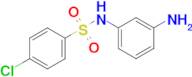 n-(3-Aminophenyl)-4-chlorobenzene-1-sulfonamide
