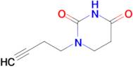 1-(But-3-yn-1-yl)-1,3-diazinane-2,4-dione