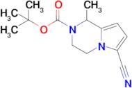 Tert-butyl 6-cyano-1-methyl-1h,2h,3h,4h-pyrrolo[1,2-a]pyrazine-2-carboxylate