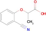 2-(2-Cyanophenoxy)propanoic acid