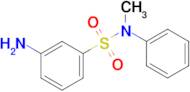 3-Amino-n-methyl-n-phenylbenzene-1-sulfonamide