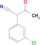 2-(3-Chlorophenyl)-3-oxobutanenitrile