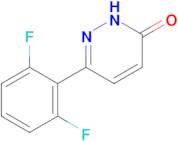 6-(2,6-Difluorophenyl)-2,3-dihydropyridazin-3-one