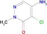 5-Amino-4-chloro-2-methyl-2,3-dihydropyridazin-3-one