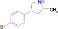 4-(4-Bromophenyl)-2-methylpyrrolidine