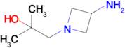 1-(3-Aminoazetidin-1-yl)-2-methylpropan-2-ol