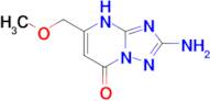 2-Amino-5-(methoxymethyl)-4h,7h-[1,2,4]triazolo[1,5-a]pyrimidin-7-one