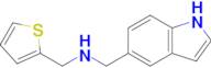 [(1h-indol-5-yl)methyl][(thiophen-2-yl)methyl]amine