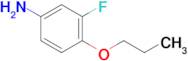 3-Fluoro-4-propoxyaniline