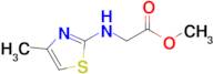 Methyl 2-[(4-methyl-1,3-thiazol-2-yl)amino]acetate