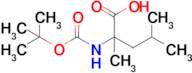 2-{[(tert-butoxy)carbonyl]amino}-2,4-dimethylpentanoic acid