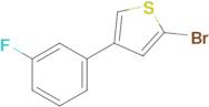 2-Bromo-4-(3-fluorophenyl)thiophene