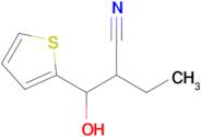 2-[hydroxy(thiophen-2-yl)methyl]butanenitrile