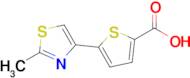 5-(2-Methyl-1,3-thiazol-4-yl)thiophene-2-carboxylic acid