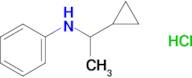 n-(1-Cyclopropylethyl)aniline hydrochloride