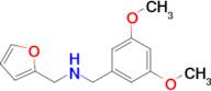 [(3,5-dimethoxyphenyl)methyl](furan-2-ylmethyl)amine